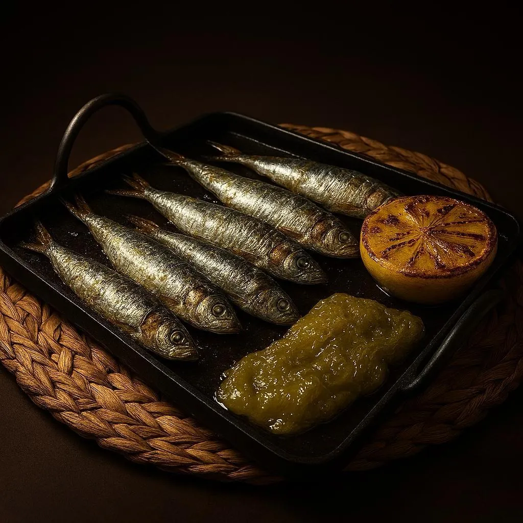 Sardines a la planxa